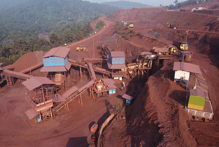 IRON ORE MINES AT KHANDHBANDH